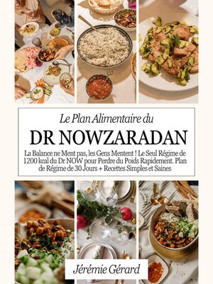 cover image of Le Plan Alimentaire du Dr Nowzaradan